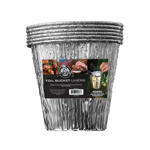 Pit Boss Grease Bucket Foil Liners (6 pack) - 40201