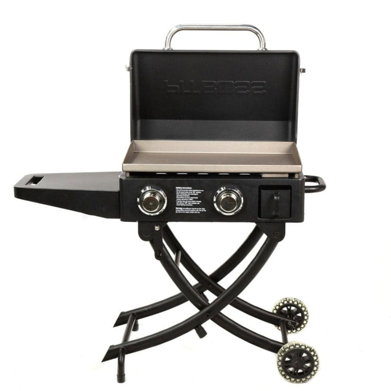 Pit Boss Grills Pit Boss Sportsman Portable 2-Burner Griddle w/ Legs 10732 Propane / Black 10732 Freestanding Gas Griddle 684678107324