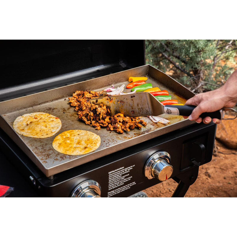 Pit Boss Grills Pit Boss Sportsman Portable 2-Burner Griddle w/ Legs 10732 Propane / Black 10732 Freestanding Gas Griddle 684678107324