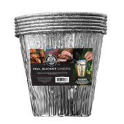 Pit Boss Pit Boss 6 Pack Grease Bucket Foil Liners 41237 Part Grease Tray, Grease Cup & Drip Pan 684678412374