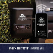 Pit Boss Pit Boss Competition Series 1020 Pellet Grill & Gas Griddle Combo Wood Pellet/Gas / Black 11212 Freestanding Pellet Grill 684678112120