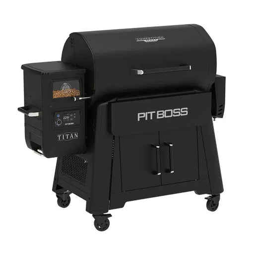 Pit Boss Pit Boss Competition Series Titan Wood Pellet Grill Pellet / Black 11075 Freestanding Pellet Grill 684678110751