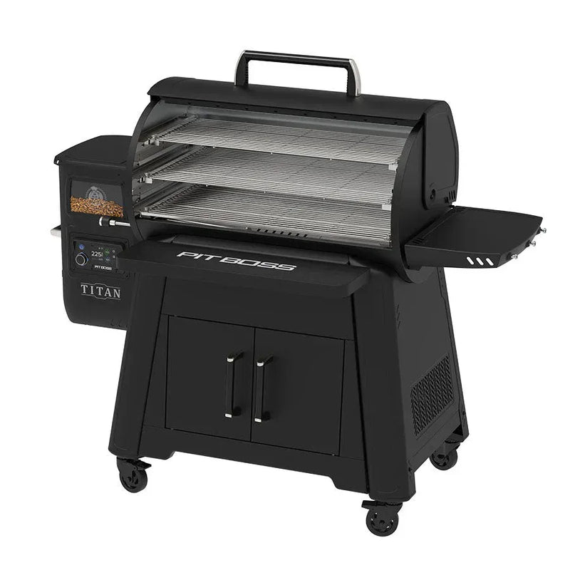 Pit Boss Pit Boss Competition Series Titan Wood Pellet Grill Pellet / Black 11075 Freestanding Pellet Grill 684678110751
