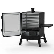 Pit Boss Pit Boss Navigator 6-Series Vertical Pellet Smoker Pellet / Black DA-11115 Freestanding Pellet Grill 684678111154