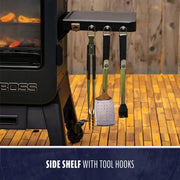 Pit Boss Pit Boss Navigator 6-Series Vertical Pellet Smoker Pellet / Black DA-11115 Freestanding Pellet Grill 684678111154