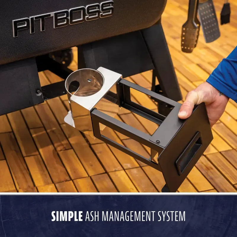 Pit Boss Pit Boss Navigator 6-Series Vertical Pellet Smoker Pellet / Black DA-11115 Freestanding Pellet Grill 684678111154
