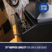 Pit Boss Pit Boss Navigator 6-Series Vertical Pellet Smoker Pellet / Black DA-11115 Freestanding Pellet Grill 684678111154