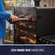 Pit Boss Pit Boss Navigator 6-Series Vertical Pellet Smoker Pellet / Black DA-11115 Freestanding Pellet Grill 684678111154