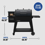 Pit Boss Pit Boss Navigator 850 Connected Wood Pellet Grill Pellet / Black 11111 Freestanding Pellet Grill 684678111116