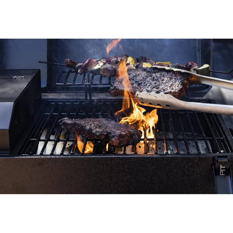 Pit Boss Pit Boss Portable Battery Powered Wood Pellet Grill with Cover Wood Pellet / Black 10798 Portable Pellet Grill 684678107980