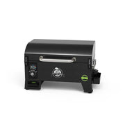 Pit Boss Pit Boss Portable Battery Powered Wood Pellet Grill with Cover Wood Pellet / Black 10798 Portable Pellet Grill 684678107980