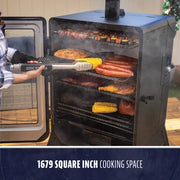 Pit Boss Pit Boss Sportsman 5-Series Vertical Pellet Smoker With Wi-Fi Pellet / Black 11109 Freestanding Pellet Grill 684678111093
