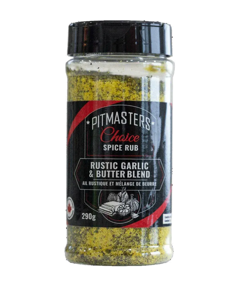 Pitmasters Choice Pellets Pitmasters Choice Rustic Garlic & Butter Blend Spice Rub PIT-GARLIC-BUTTER 628942644191