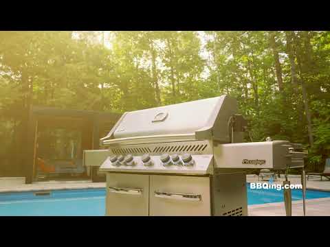 Napoleon Prestige 500 RSIB Ambiance Special Edition BBQ with Infrared Side & Rear Burners P500RSIB-3-AMB