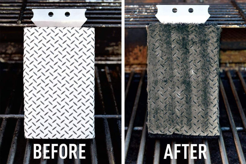 Proud Grill Proud Grill Brush w/ 25 Wipes Q-Swiper 1251C Accessory Cleaning Brush 827732000012