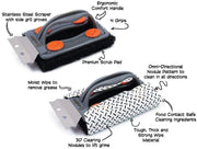Proud Grill Proud Grill Brush w/ 25 Wipes Q-Swiper 1251C Accessory Cleaning Brush 827732000012