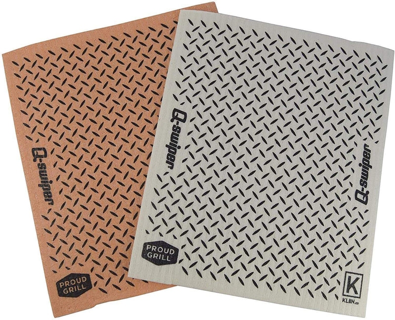 Proud Grill Proud Grill Q-Swiper Reusable Grill Cleaning Cloth 2 Pack 4020C Accessory Cleaning Brush