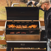 Recteq recteq Backyard Beast 1200 Wood Pellet Grill Pellet / Stainless Steel RT-1200BB Freestanding Pellet Grill 810179690229