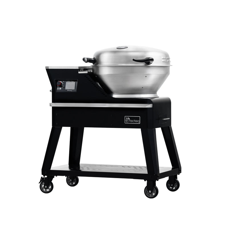 Recteq recteq Bullseye Deluxe 380BD Wood Pellet Grill Pellet / Black RT-380BD Freestanding Pellet Grill 810179691981