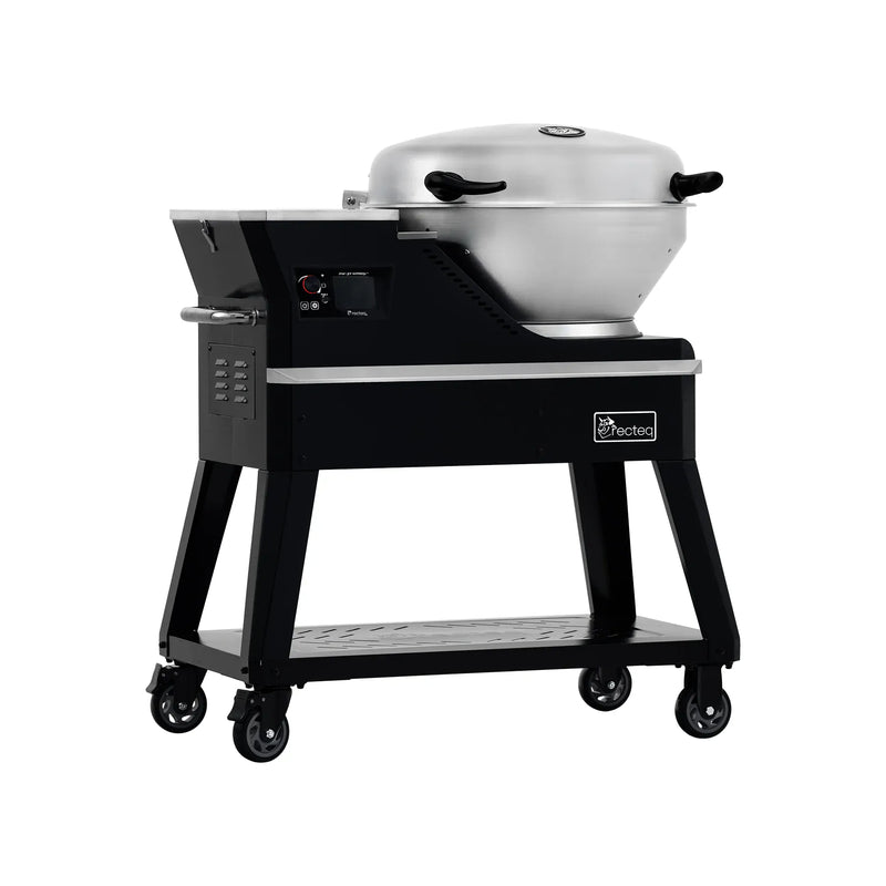Recteq recteq Bullseye Deluxe 380BD Wood Pellet Grill Pellet / Black RT-380BD Freestanding Pellet Grill 810179691981