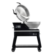 Recteq recteq Bullseye Deluxe 380BD Wood Pellet Grill Pellet / Black RT-380BD Freestanding Pellet Grill 810179691981