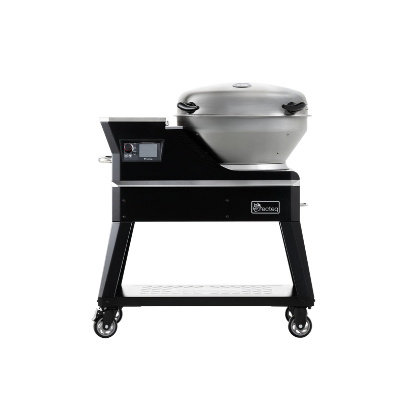 Recteq recteq Bullseye Deluxe 380BD Wood Pellet Grill Pellet / Black RT-380BD Freestanding Pellet Grill 810179691981