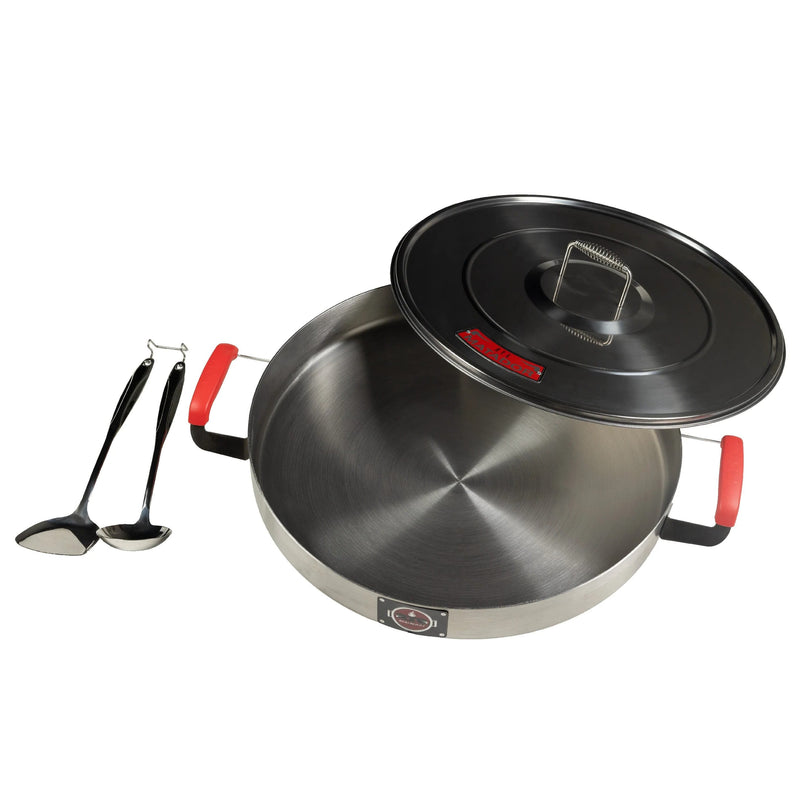Recteq recteq Bullseye Matador Wok Pan and Lid Set R-AC-BEPAN Cookware & Bakeware 810021996202