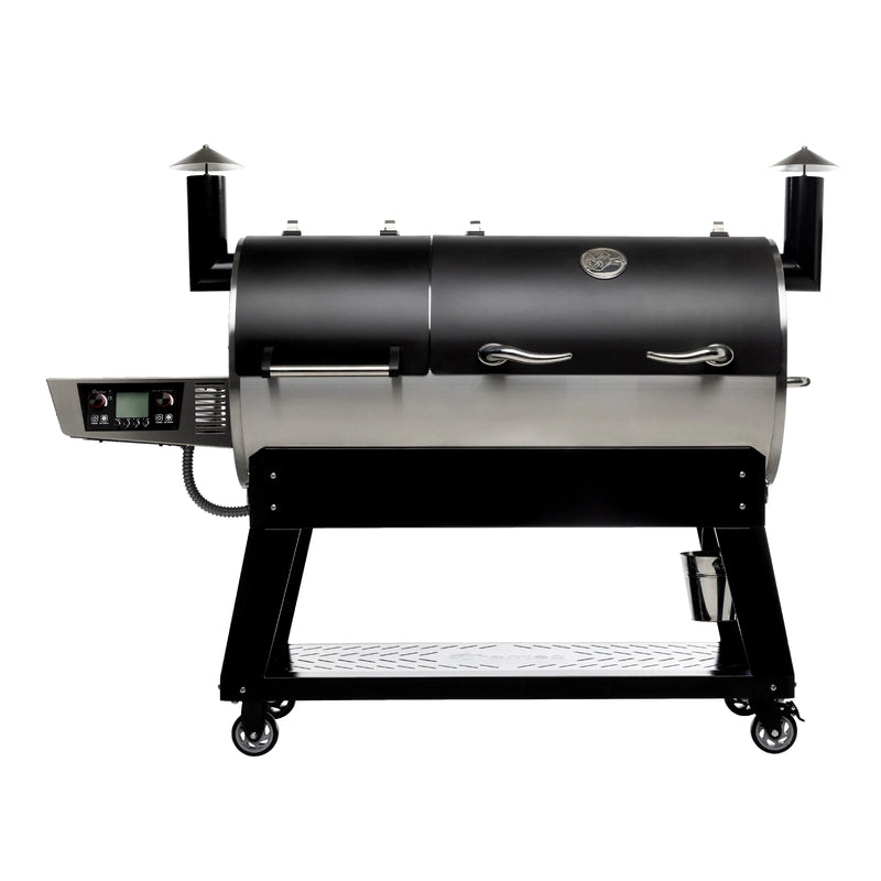 Recteq Recteq DualFire 1200 Wood Pellet Grill Pellet / Stainless Steel RT-1200DF Freestanding Pellet Grill 810021996165