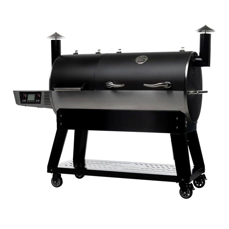 Recteq Recteq DualFire 1200 Wood Pellet Grill Pellet / Stainless Steel RT-1200DF Freestanding Pellet Grill 810021996165