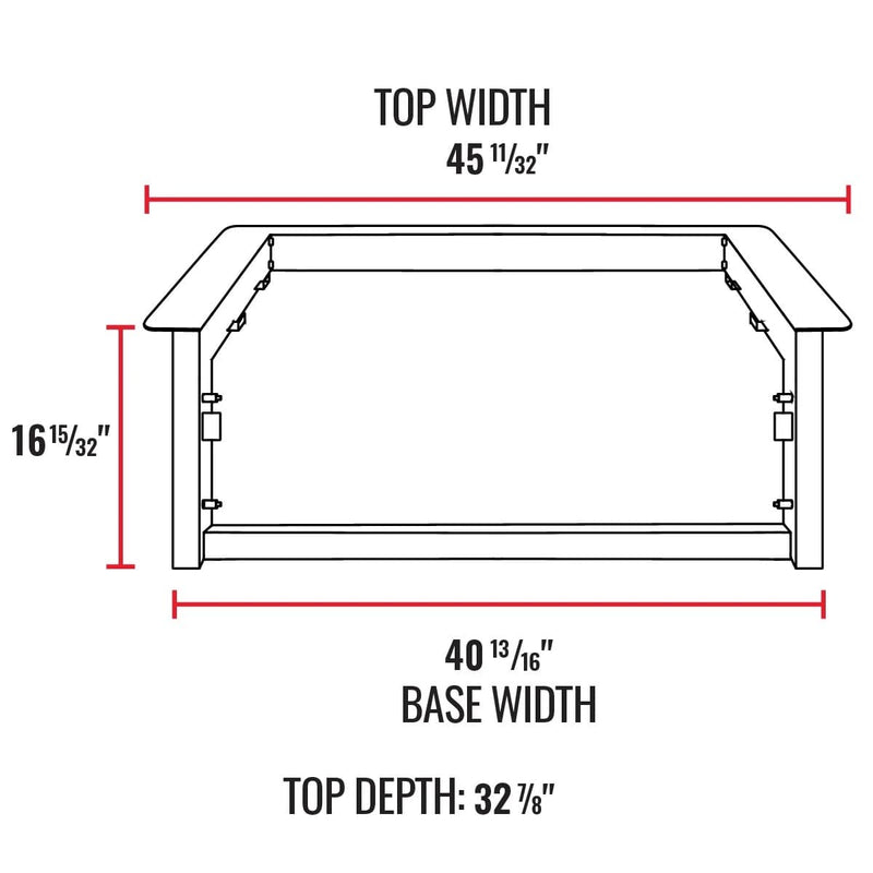 Recteq recteq E-Series Built-In 1300 Trim Kit R-AC1300TRMKT Panels & Trim 810179692179
