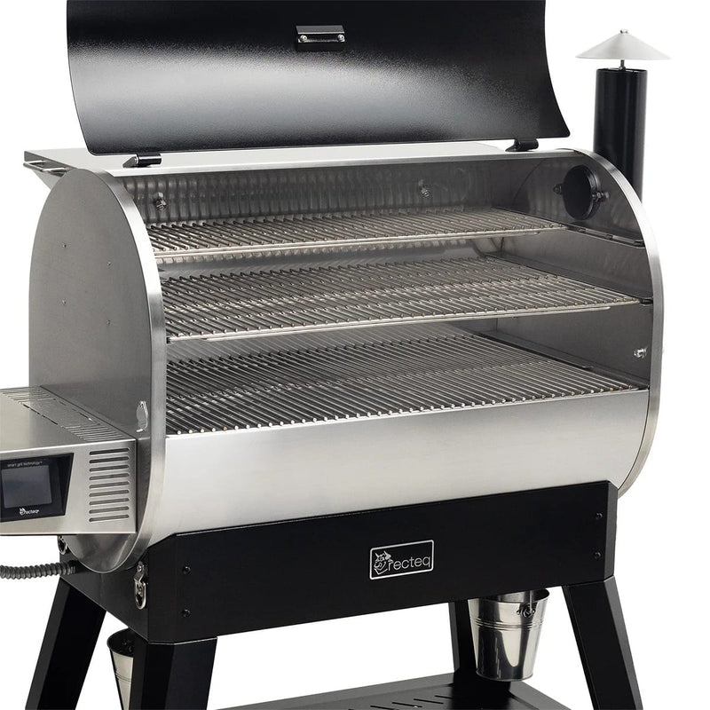 Recteq recteq Flagship 1600 Wood Pellet Grill Pellet / Stainless Steel RT-1600FS Freestanding Pellet Grill 810179690779