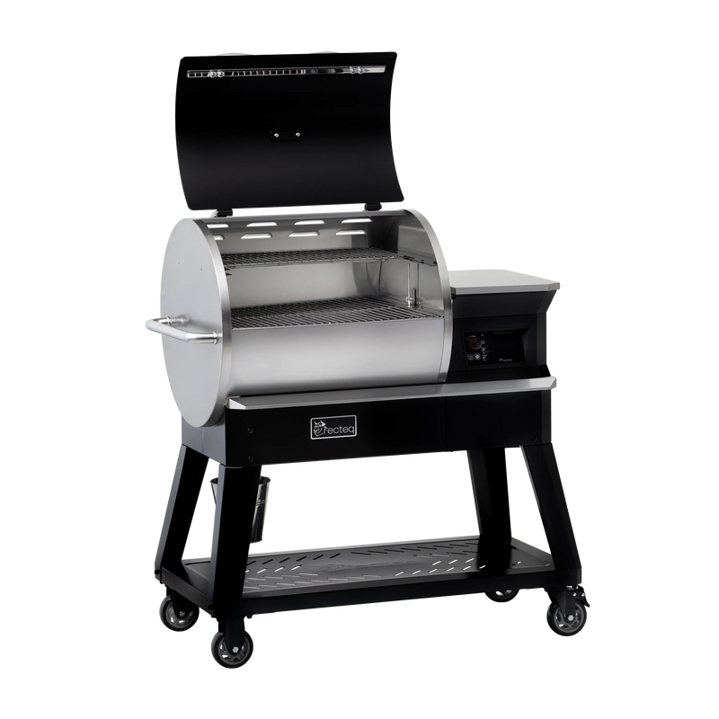 Recteq Recteq Patio Legend 600 Wood Pellet Grill Pellet / Stainless Steel RT-600PL Freestanding Pellet Grill 810179692322