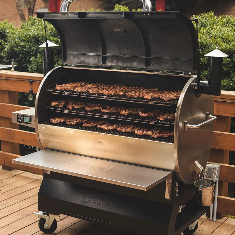 Recteq recteq RT-2500 BFG Wood Pellet Grill Pellet / Stainless Steel RT-2500-0621 Freestanding Pellet Grill 810021993713