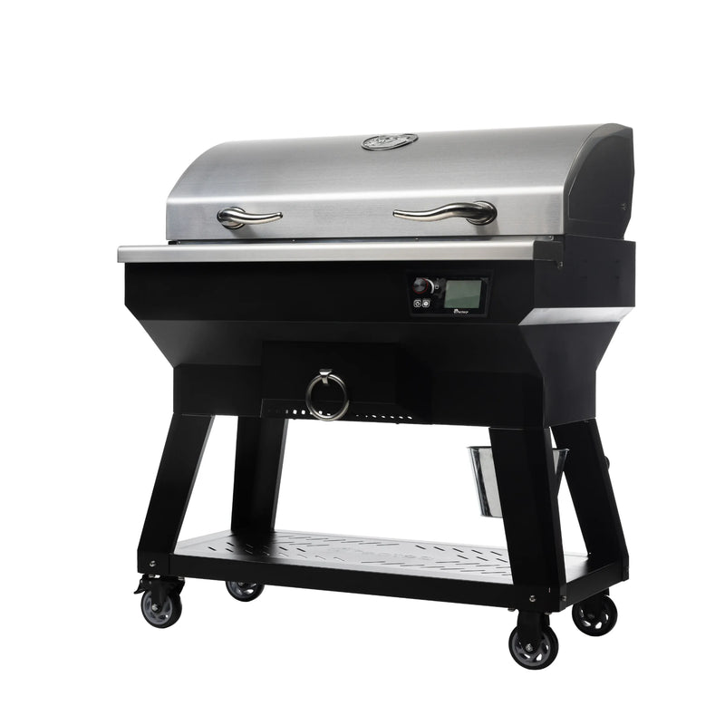 Recteq Recteq SmokeStone 600 Wood Pellet Griddle Pellet / Stainless Steel RT-600SMKSTN Freestanding Wood Griddle 810021996455