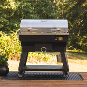 Recteq Recteq SmokeStone 600 Wood Pellet Griddle Pellet / Stainless Steel RT-600SMKSTN Freestanding Wood Griddle 810021996455