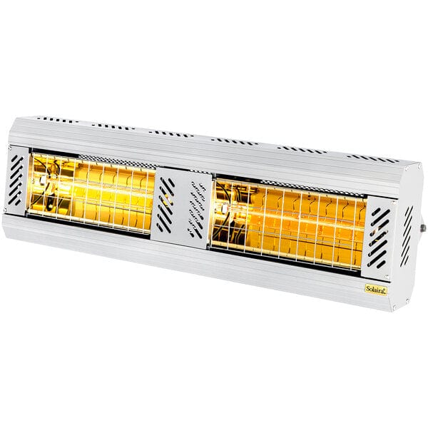 Solaira Solaira ICR Series H2 Ultra Low Light Electric Infrared Heater (3000W - 208/240V) - SICR-30240L1W Electric / White SICR-30240L1W Patio Heater