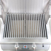 Solaire Solaire 27" Deluxe Infrared Gas Grill on Angular Pedestal Base Natural Gas / Stainless Steel SOL-IRBQ-27GIRXL-PED-NG Freestanding Gas Grill
