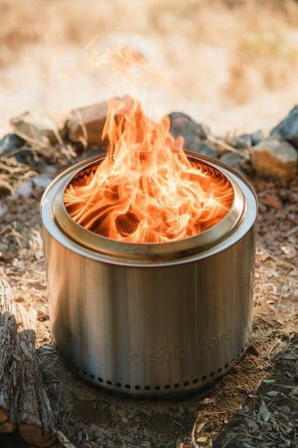 Stainless Steel Solo Stove Bonfire Charcoal Solo Stove Bonfire Stand —