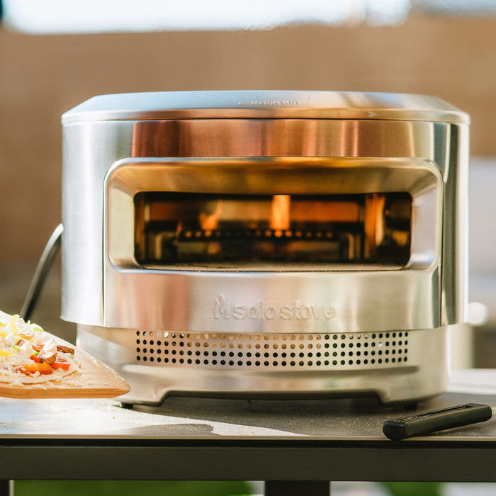Solo Stove Solo Stove Pi Pizza Oven PIZZA-OVEN-12 Wood / Stainless Steel PIZZA-OVEN-12 Countertop Pizza Oven 850032307369
