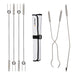 Solo Stove Solo Stove Sticks + Tools Accessory Bundle Stainless Steel BUNDLE-STICKS+TOOLS Accessory Tool Set 853977008261
