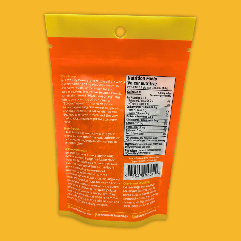 Spyce Girlz Spyce Girlz Pizzazz Seasoning SG-PS-70G Sauce & Rub 628942992643