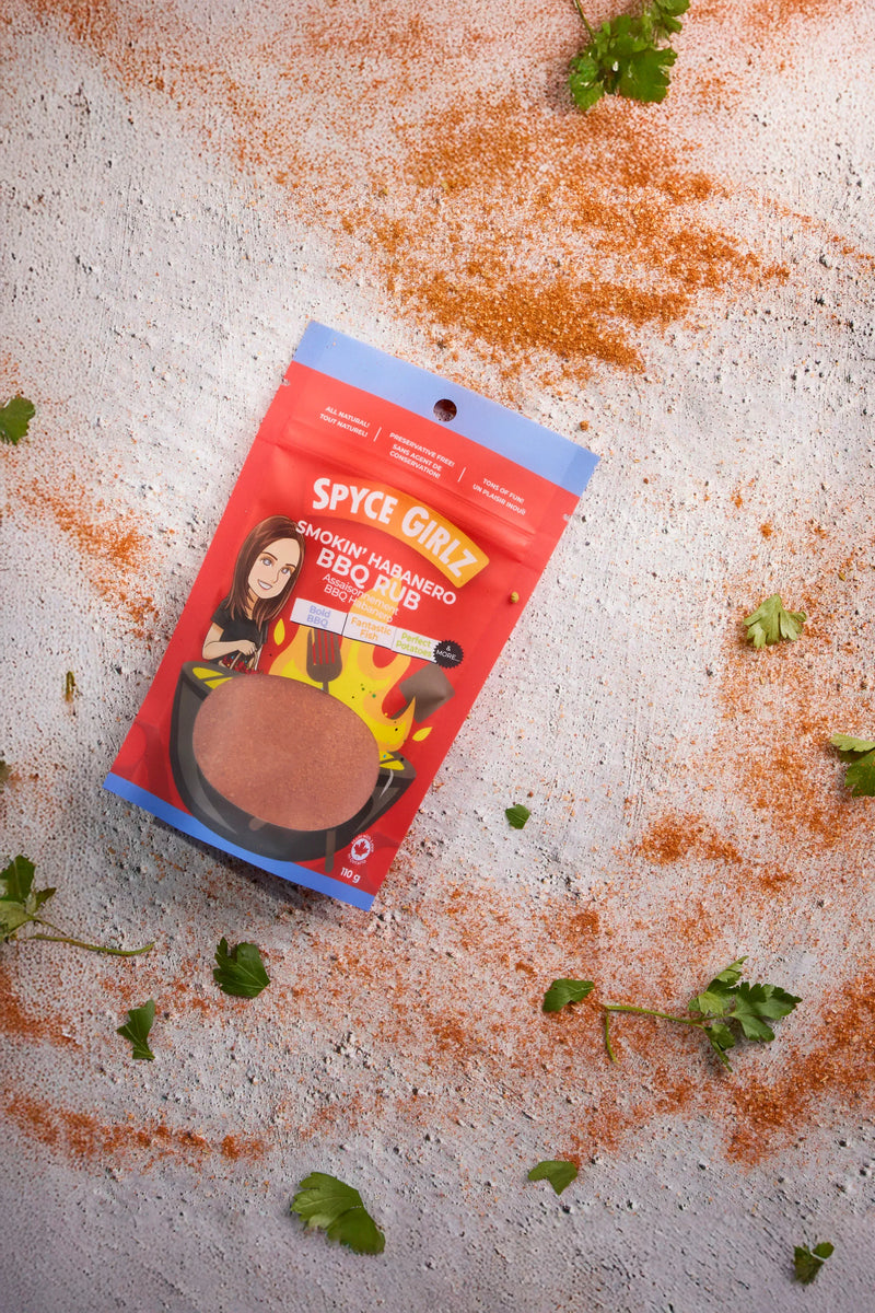 Spyce Girlz Spyce Girlz Smokin' Habanero BBQ Rub SG-HBR-110G Sauce & Rub 628942992612