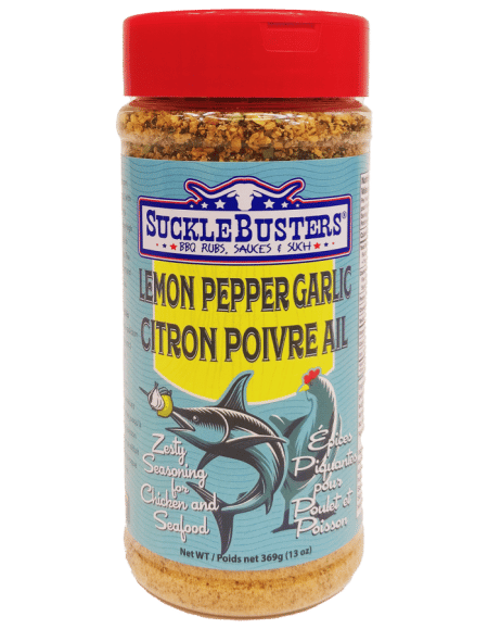 SuckleBusters Sucklebusters Lemon Pepper Garlic Seasoning (13oz) SB-6732 Sauce & Rub 854348006732