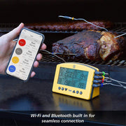 Thermoworks Thermoworks Signals 4-Channel BBQ Alarm Thermometer (WiFi + Bluetooth) Accessory Thermometer Wireless