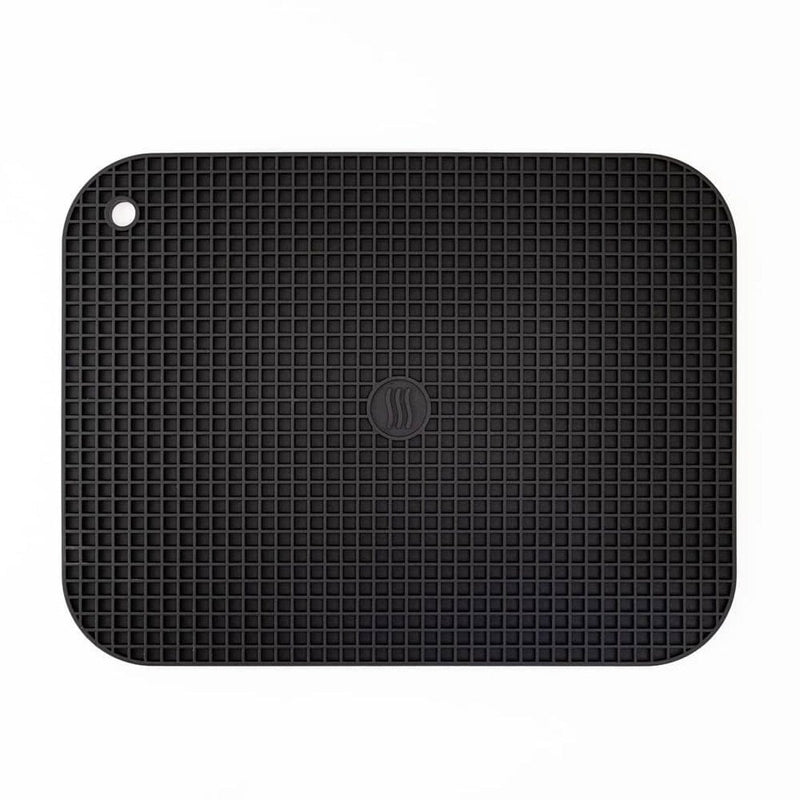 Thermoworks ThermoWorks Silicone Hotpad/Trivet 9"x12" TW-LRTRIVET Black TW-LRTRIVET-BK Cookware Accessories