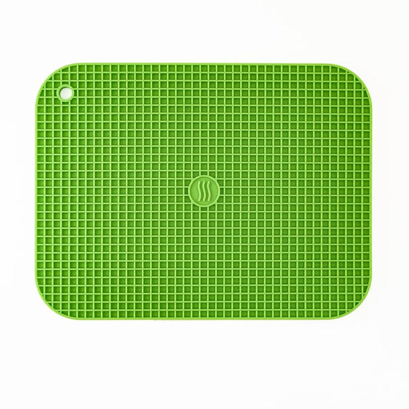 Thermoworks ThermoWorks Silicone Hotpad/Trivet 9"x12" TW-LRTRIVET Green TW-LRTRIVET-GR Cookware Accessories