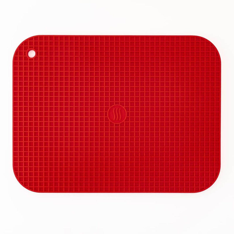 Thermoworks ThermoWorks Silicone Hotpad/Trivet 9"x12" TW-LRTRIVET Red TW-LRTRIVET-RD Cookware Accessories