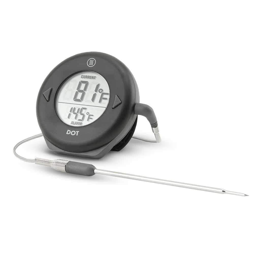 ThermoWorks White ChefAlarm Cooking Thermometer Pro-Series Temp Probe  TX-1100