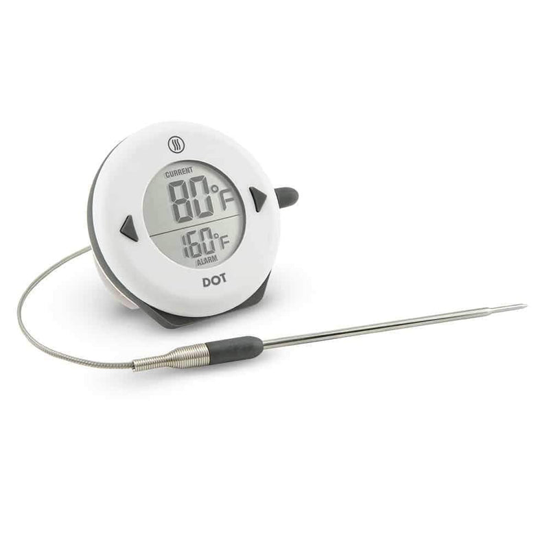 Thermoworks Thermoworks Simple Alarm Thermometer - DOT White TX-1200-WH Accessory Thermometer Wireless