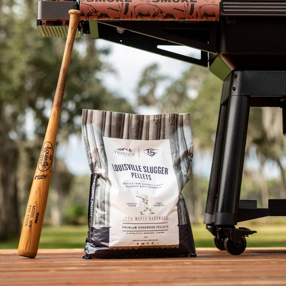 Traeger Limited Edition Louisville Slugger Maple Pellets